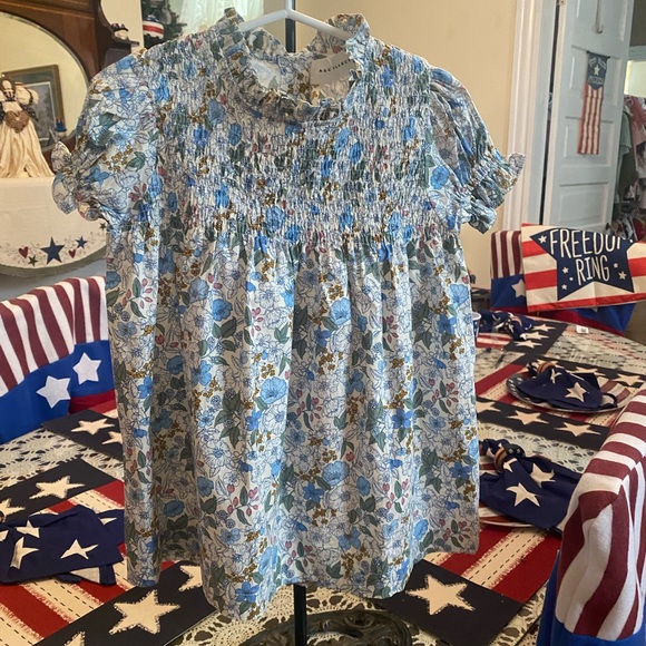 NWT ASCollection Toddler Girls Smocked Dress size 3yr - Picture 13 of 16